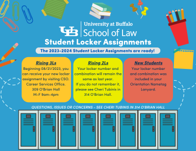 2023 - Fall - New Locker Assignment Flyer for SIP.png