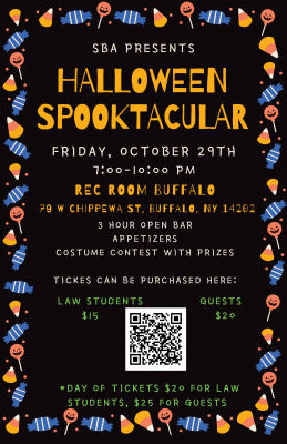 Blue Orange Wicked Cute Halloween Event Business Halloween Invitation (11 x 17 cm) (1).png